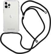 iMoshion Backcover met koord iPhone 12 Pro Max hoesje - Zwart