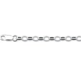 Zilveren Armband jasseron 3 1012503 18 cm