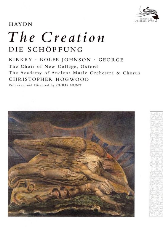 Haydn: The Creation (Die Schöpfung) met artwork van Blake.