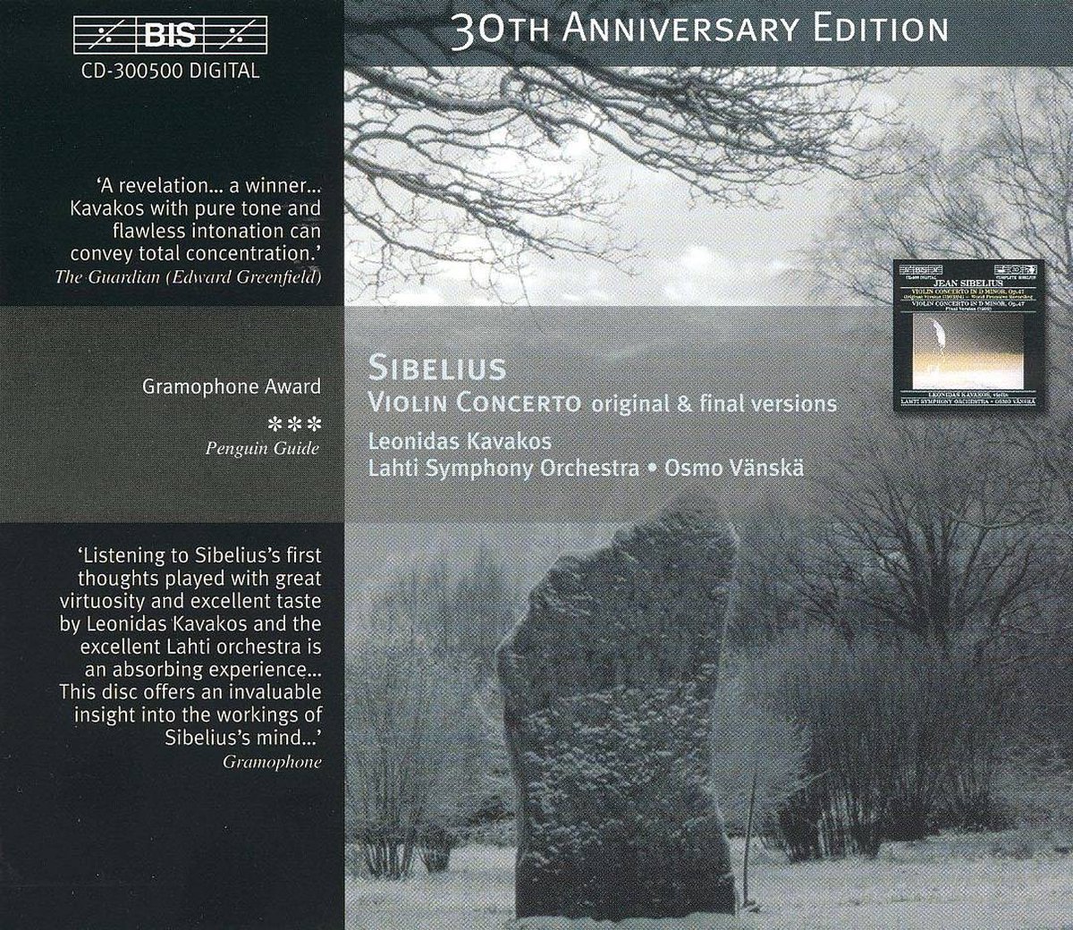 Jean Sibelius: Violin Concerto in D minor (Original Version); Violin Concerto in D minor