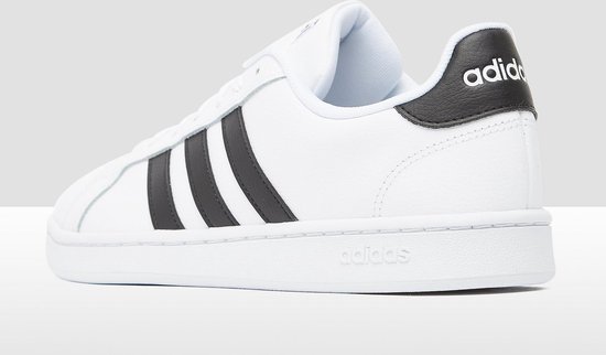 Adidas Grand Court Sneakers Wit/Zwart Heren - Maat 36 | bol.com