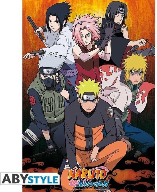 Speelgoed | Wall Scrolls & Posters - Naruto Shippuden - Poster Group (98x68)