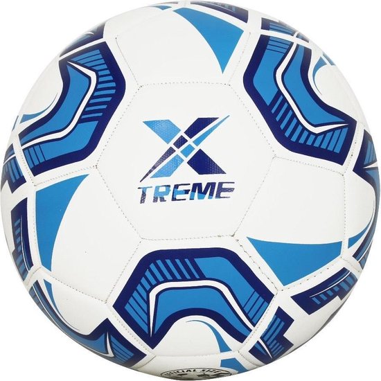 Xtreme - Voetbal - Maat 5 - Semi - Leer - Tpu - Blauw | bol.com