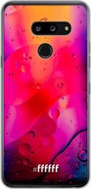 LG G8 ThinQ Hoesje Transparant TPU Case - Colour Bokeh #ffffff