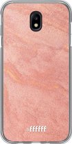 Samsung Galaxy J7 (2017) Hoesje Transparant TPU Case - Sandy Pink #ffffff