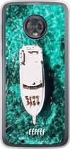 Motorola Moto G6 Hoesje Transparant TPU Case - Yacht Life #ffffff