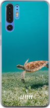 Huawei P30 Pro Hoesje Transparant TPU Case - Turtle #ffffff