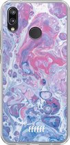 Huawei P20 Lite (2018) Hoesje Transparant TPU Case - Liquid Amethyst #ffffff