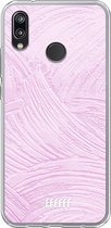Huawei P20 Lite (2018) Hoesje Transparant TPU Case - Pink Slink #ffffff