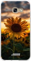 Samsung Galaxy A3 (2017) Hoesje Transparant TPU Case - Sunset Sunflower #ffffff