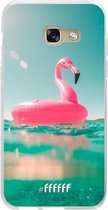 Samsung Galaxy A3 (2017) Hoesje Transparant TPU Case - Flamingo Floaty #ffffff