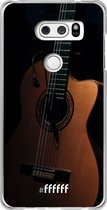 LG V30 (2017) Hoesje Transparant TPU Case - Guitar #ffffff