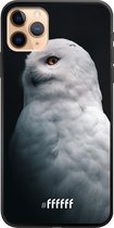 iPhone 11 Pro Max Hoesje TPU Case - Witte Uil #ffffff