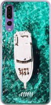 Huawei P30 Hoesje Transparant TPU Case - Yacht Life #ffffff