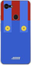 Google Pixel 3 XL Hoesje Transparant TPU Case - It's-a-me, Mario! #ffffff