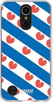 LG K10 (2017) Hoesje Transparant TPU Case - Fryslân #ffffff