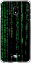Samsung Galaxy J3 (2017) Hoesje Transparant TPU Case - Hacking The Matrix #ffffff