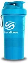 SmartShake Original 600ml - 1 stuk - Neon Blue