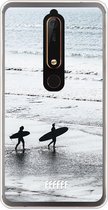 Nokia 6 (2018) Hoesje Transparant TPU Case - Surfing #ffffff