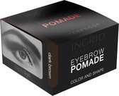 INGRID Cosmetics Eyebrow Pomade Color And Shape #Donker Bruin