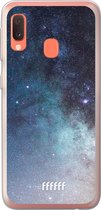 Samsung Galaxy A20e Hoesje Transparant TPU Case - Milky Way #ffffff