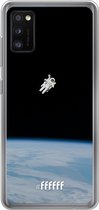 Samsung Galaxy A41 Hoesje Transparant TPU Case - Spacewalk #ffffff