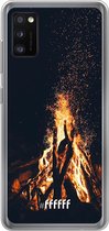 Samsung Galaxy A41 Hoesje Transparant TPU Case - Bonfire #ffffff