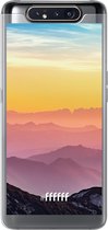 Samsung Galaxy A80 Hoesje Transparant TPU Case - Golden Hour #ffffff