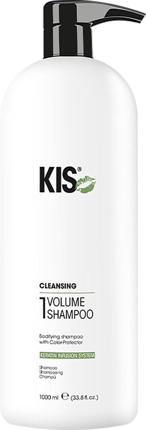 KIS - Kappers KeraClean Volume - 1000 ml - Shampoo