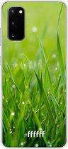 Samsung Galaxy S20 Hoesje Transparant TPU Case - Morning Dew #ffffff