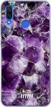 Huawei Nova 3 Hoesje Transparant TPU Case - Purple Geode #ffffff