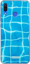 Huawei Nova 3 Hoesje Transparant TPU Case - Blue Pool #ffffff