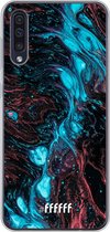 Samsung Galaxy A30s Hoesje Transparant TPU Case - River Fluid #ffffff