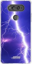 LG V20 Hoesje Transparant TPU Case - Thunderbolt #ffffff