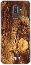 6F hoesje - geschikt voor Samsung Galaxy J8 (2018) -  Transparant TPU Case - Lets go Gold #ffffff