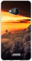 HTC U Play Hoesje Transparant TPU Case - Sea of Clouds #ffffff