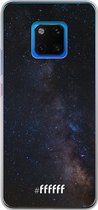 Huawei Mate 20 Pro Hoesje Transparant TPU Case - Dark Space #ffffff