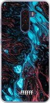 Xiaomi Pocophone F1 Hoesje Transparant TPU Case - River Fluid #ffffff