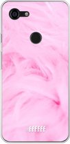 Google Pixel 3 XL Hoesje Transparant TPU Case - Cotton Candy #ffffff