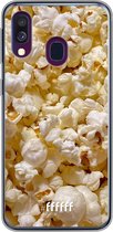 Samsung Galaxy A40 Hoesje Transparant TPU Case - Popcorn #ffffff