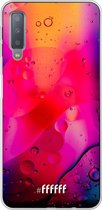 Samsung Galaxy A7 (2018) Hoesje Transparant TPU Case - Colour Bokeh #ffffff