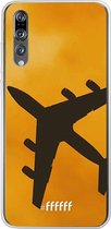 6F hoesje - geschikt voor Huawei P20 Pro -  Transparant TPU Case - Aeroplane #ffffff