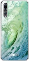 Huawei P20 Pro Hoesje Transparant TPU Case - It's a Wave #ffffff