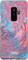 6F hoesje - geschikt voor Samsung Galaxy S9 Plus -  Transparant TPU Case - Corundum Pool #ffffff