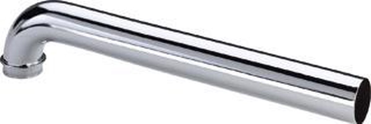 Viega gebogen muurbuis zonder rozet 5/4x300mm chroom