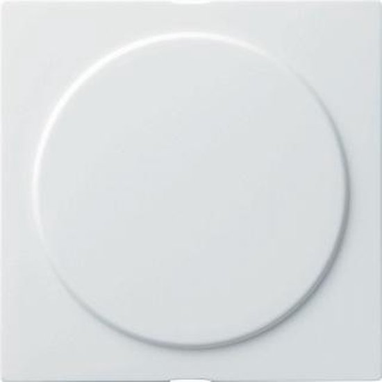 Gira SColor kunststof dimmer, zuiver, wit (RAL 9010) bol