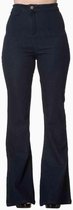 Dancing Days Broek -XS- Legs Eleven flare Blauw