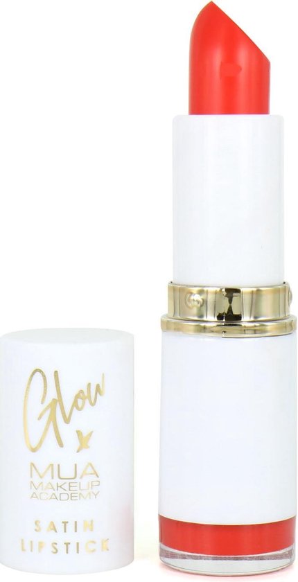 Rouge à lèvres MUA Satin - Hot Coral | bol.com