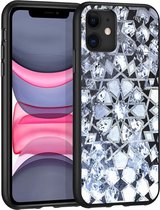 iMoshion Design voor de iPhone 11 hoesje - Grafisch - Zilver Bling