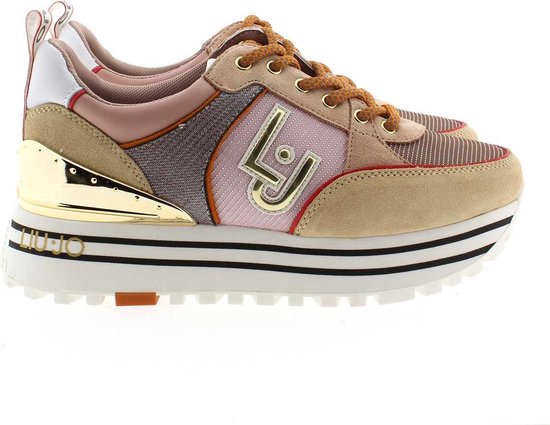 Liu Jo Dames Lage sneakers Liujo Maxi Wonder 20 - Roze - Maat 39 | bol.com